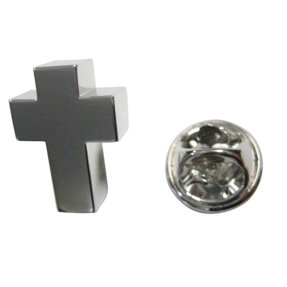 Memory Ashes Container Religious Cross Lapel Pin